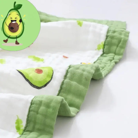 Absorbent baby bath towel