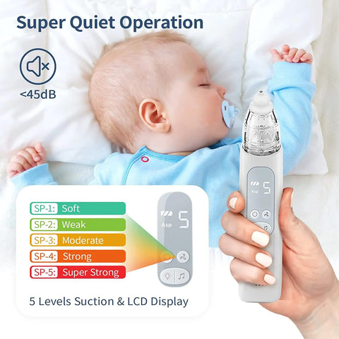 Rechargeable Nasal Cleaner for Babies