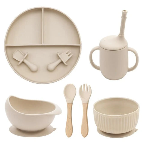 Baby Silicone Plate Set