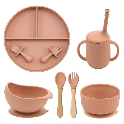 Baby Silicone Plate Set