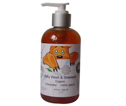 Bio-Babywaschlotion und Shampoo für empfindliche Haut 240 ml
