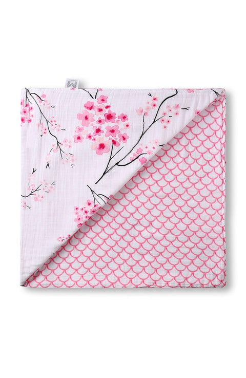 Malabar Baby - Bio-Kuscheldecke mit Kirsch