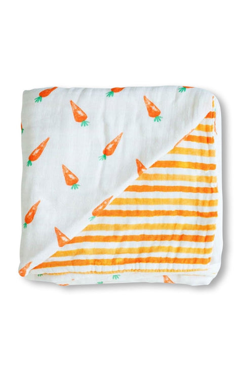 Malabar Baby - Bio-Kuscheldecke mit Karotte