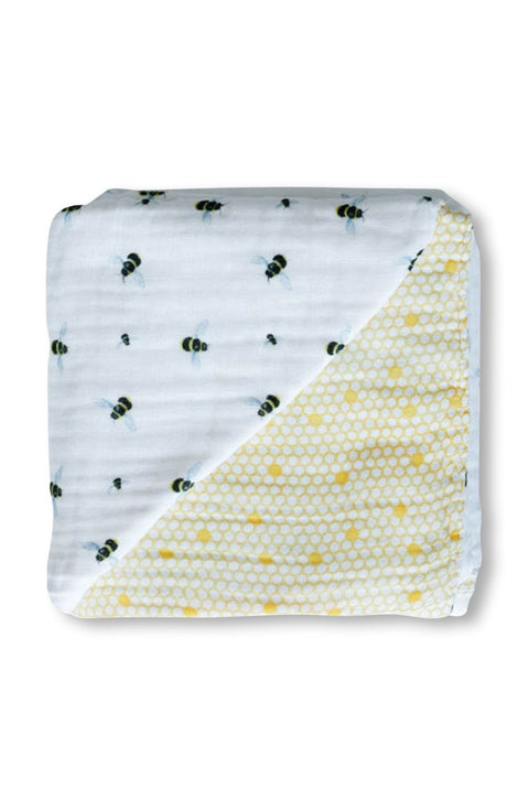 Malabar Baby - Bio-Kuscheldecke mit Biene