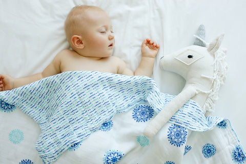 Malabar Baby - Bio-Kuscheldecke mit Mandala