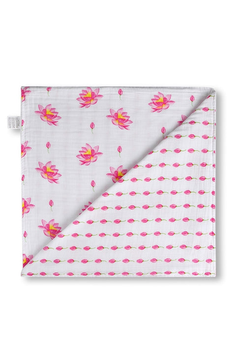 Malabar Baby - Bio-Kuscheldecke mit Lotus