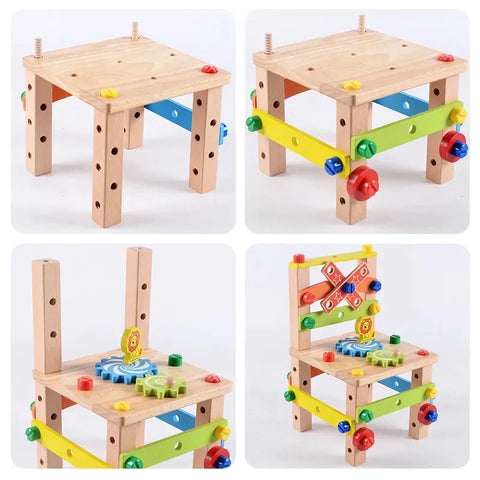 Educational Montessori Wooden Toys for Children
