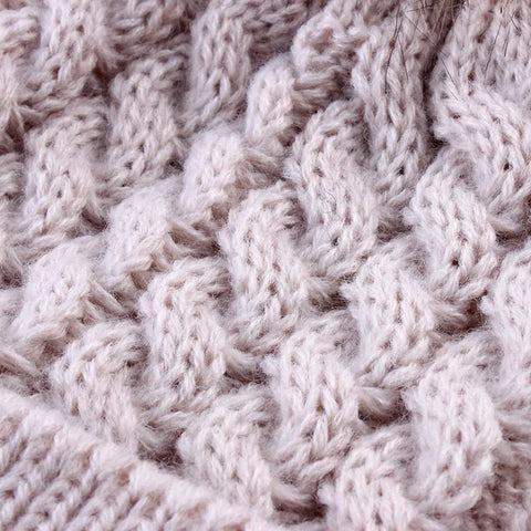 winter hat for mother and baby