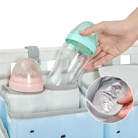 Sunveno Hanging Baby Crib Storage Organizer