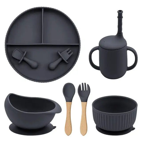 Baby Silicone Plate Set