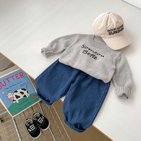 Baby Toddler Set - Sweater with Pants