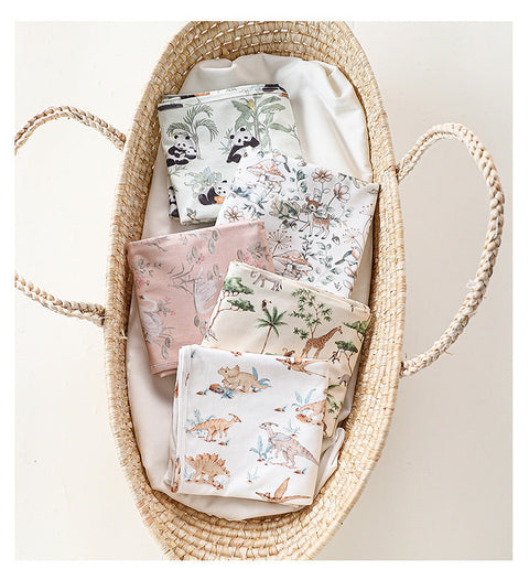 Arrival Baby Blanket with Cartoon Design: Pure Cotton Collection