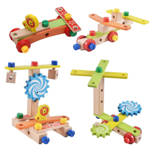Educational Montessori Wooden Toys for Children