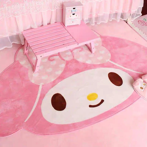 Soft fur rugs - children's rooms for girls