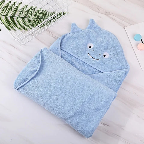 Baby-Badetuch mit Kapuze, Poncho