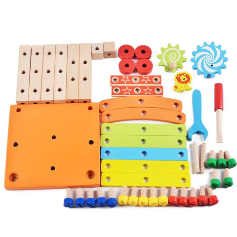 Educational Montessori Wooden Toys for Children