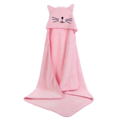 Baby-Badetuch mit Kapuze, Poncho